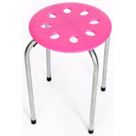 Табурет Chat rose розовый