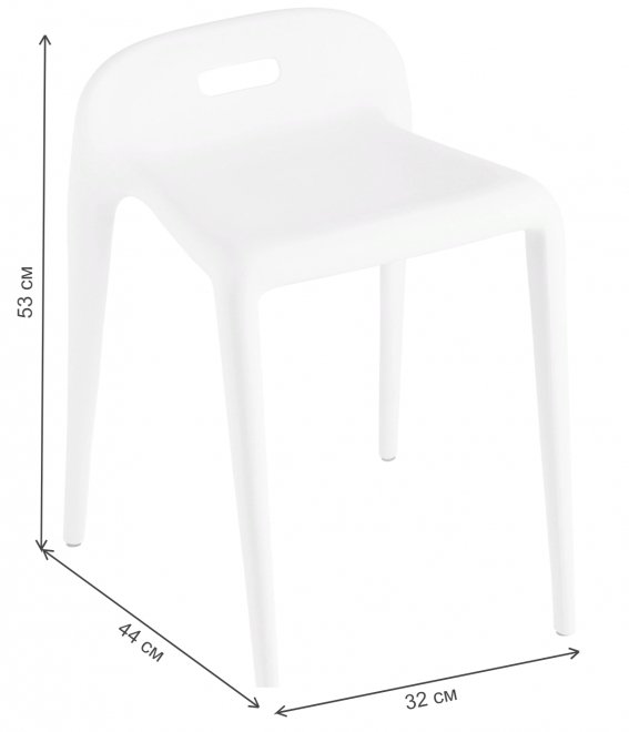 Табурет Стибло белый