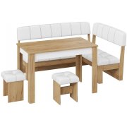 дуб крафт золотой / белый