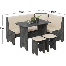 Кухонный уголок Техас Исполнение 1