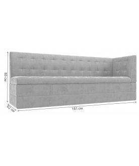 Кухонный диван Гарнет