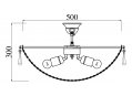 Люстра на штанге Croce X82-50x50-N