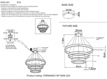Люстра FERNANDO
