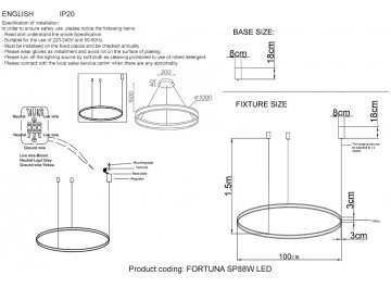 Люстра FORTUNA