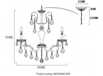Люстра MONTANA