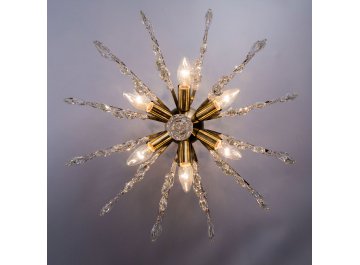 Хрустальная люстра на штанге Селена CL302163