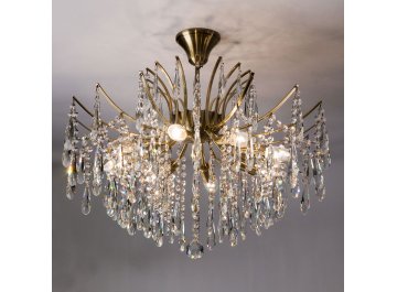 Хрустальная люстра на штанге Селена CL302183