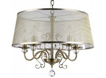 Люстра подвесная Driana FR405-55-R античная бронза