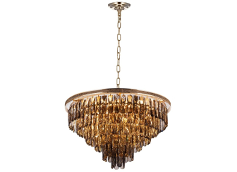 Подвесная люстра LDP 6002-600 GD+GY