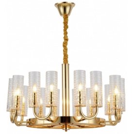 Подвесная люстра LDP 8011-16 F.GD