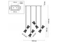 Подвесная люстра Dorta 4638/8