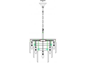 Подвесная люстра Odeon 3 Rings