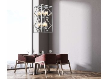 Подвесная люстра LDP 1223-8 CHR