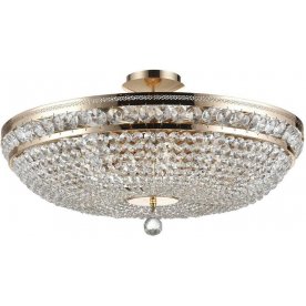 Потолочная люстра Ottilia DIA700-CL-12-G