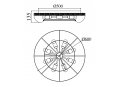 Потолочная люстра Luna MIR543-60AY-N