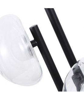 Настольная лампа BOSQUE LG3 BLACK/TRANSPARENT