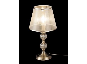 Настольная лампа с абажуром Inessa FR2685TL-01BZ