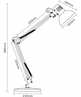 Настольная лампа KD-431A С71