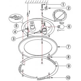 Потолочный светильник Armena I 48083-2