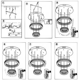Подвесной светильник Amur 49350D2