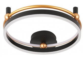 Потолочный светильник FERNANDO PL48W LED BLACK/GOLD