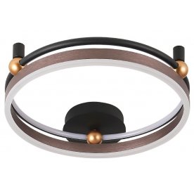 Потолочный светильник FERNANDO PL48W LED COFFEE/BLACK