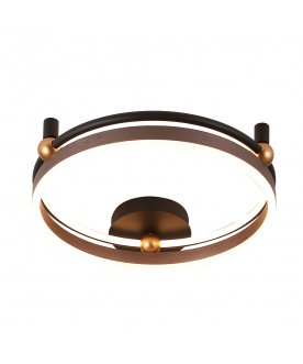 Потолочный светильник FERNANDO PL48W LED COFFEE/BLACK