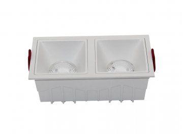 Встраиваемый светильник Alfa LED DL043-02-15W3K-SQ-W