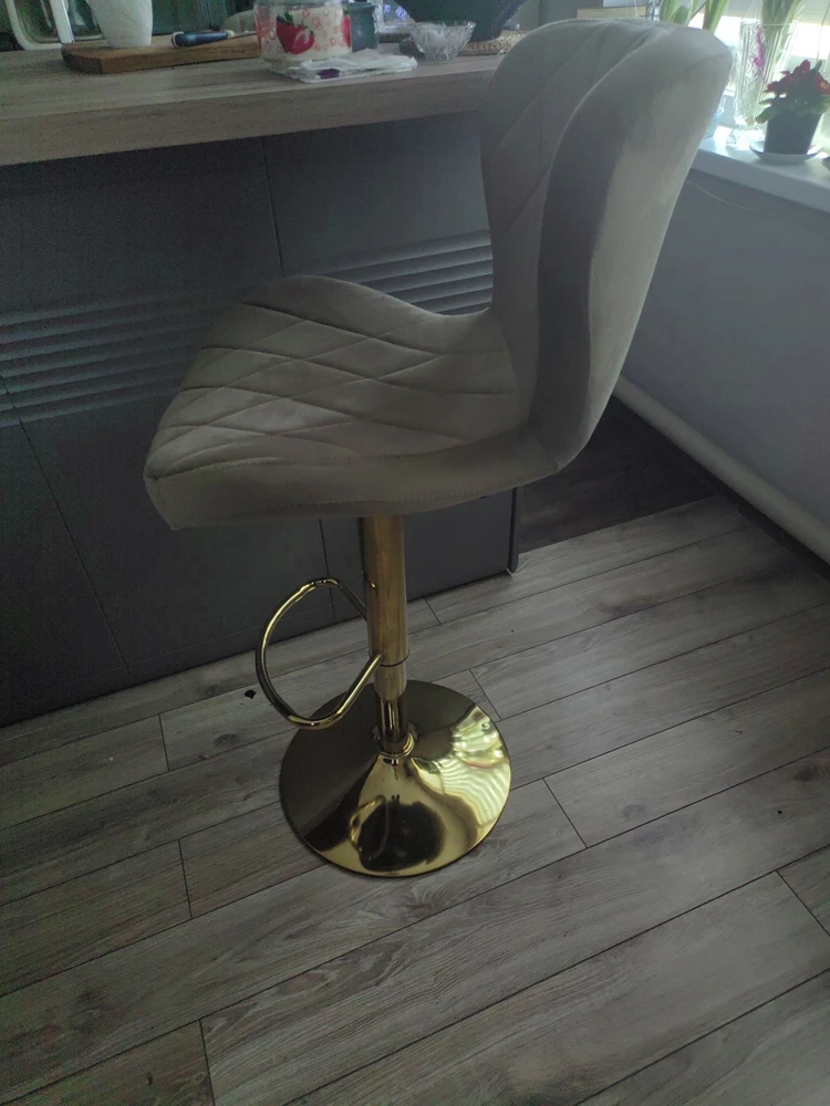 Барный стул Porch beige / chrome фото покупателя 27