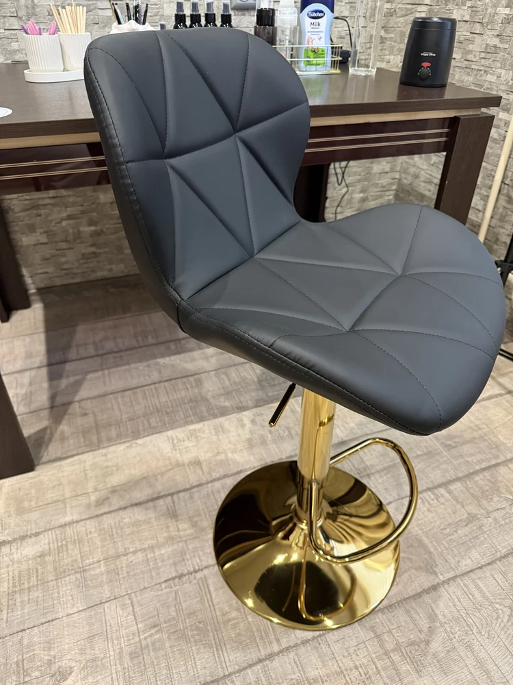 Барный стул Trio light gray / black фото покупателя 9