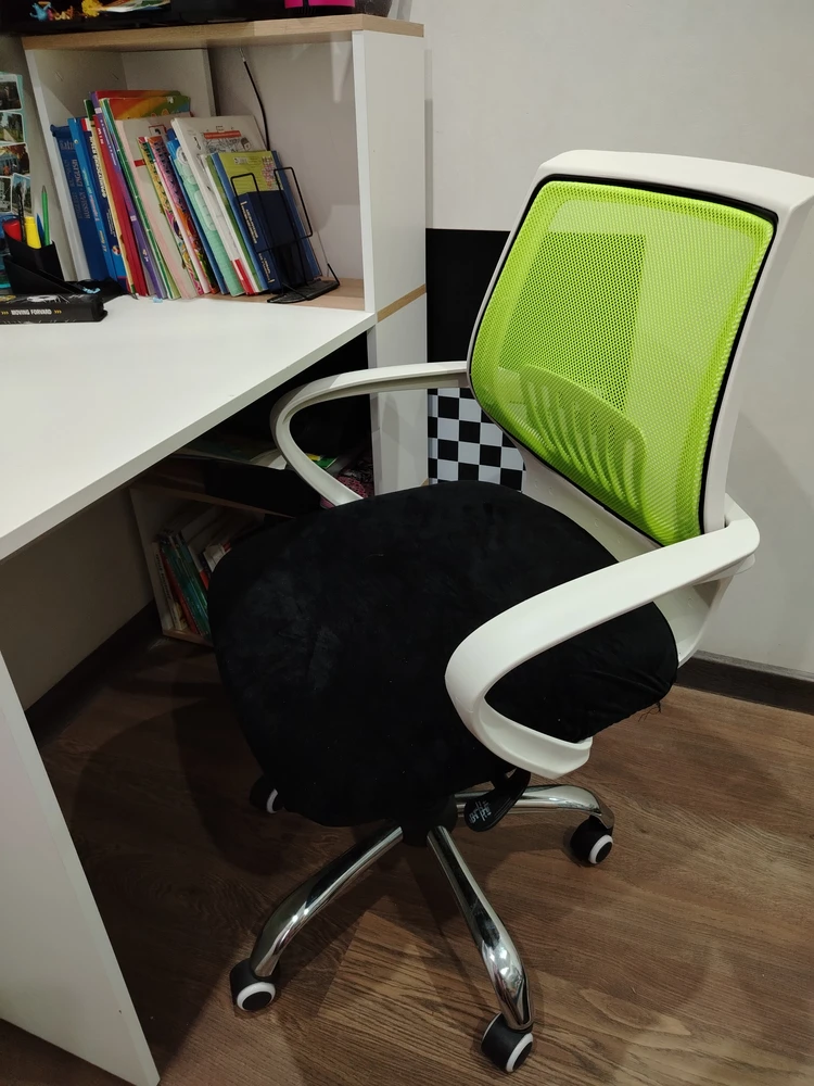 Компьютерное кресло Ergoplus light gray / white фото покупателя 21
