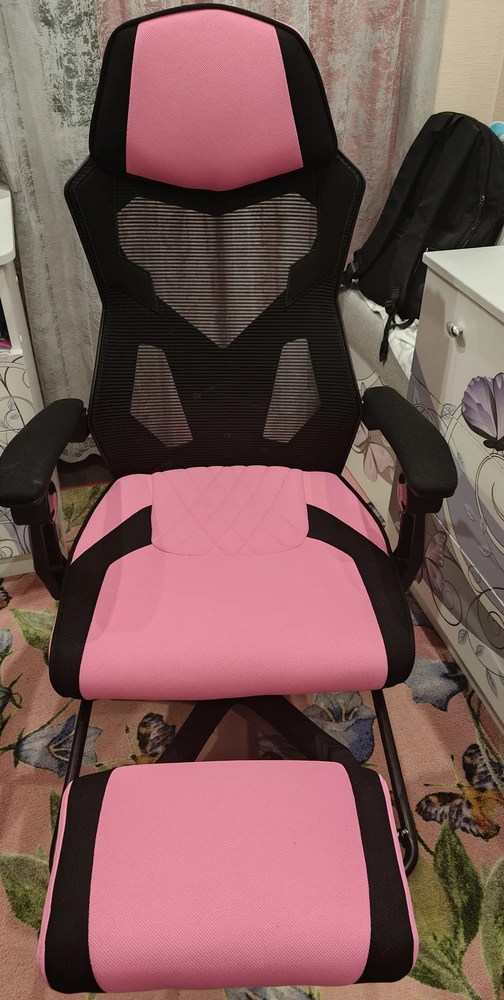 Компьютерное кресло Brun pink / black фото покупателя 1