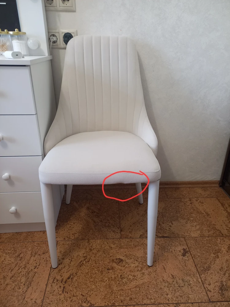 Стул на металлокаркасе Kora gray / black фото покупателя 7