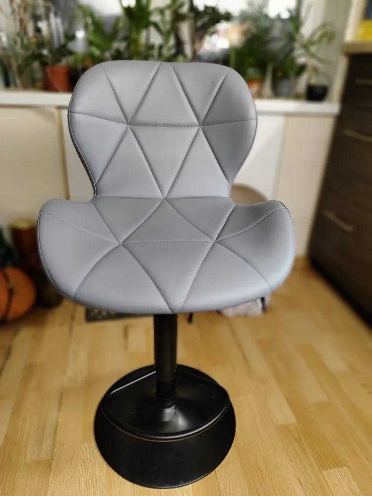 Барный стул Trio white / chrome фото покупателя 4