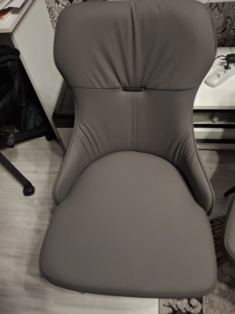 Стул на металлокаркасе Neli beige / black фото покупателя 4