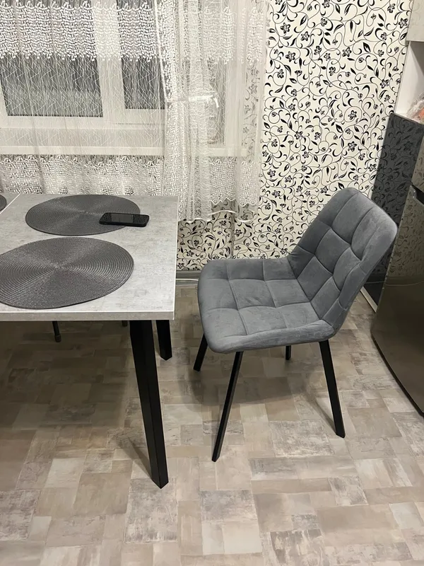 Комплект стульев крутящихся Форт 2 шт розовый (hl 41) / 1П белый каркас фото покупателя 36