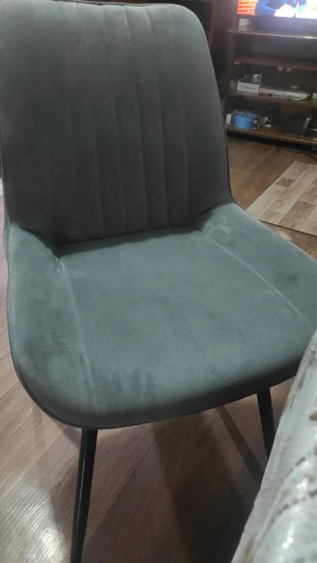 Стул на металлокаркасе Седа К velvet lux 76 / черный фото покупателя 50