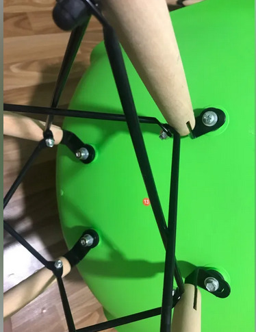 Пластиковый стул Eames PC-015 желтый фото покупателя 154