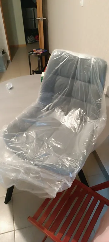 Комплект стульев крутящихся Форт 2 шт розовый (hl 41) / 1П белый каркас фото покупателя 126