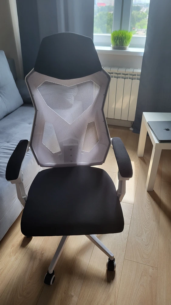 Компьютерное кресло Torino gray / black фото покупателя 1