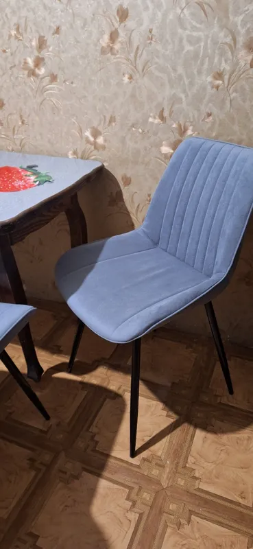 Стул на металлокаркасе Седа К velvet lux 76 / черный фото покупателя 14