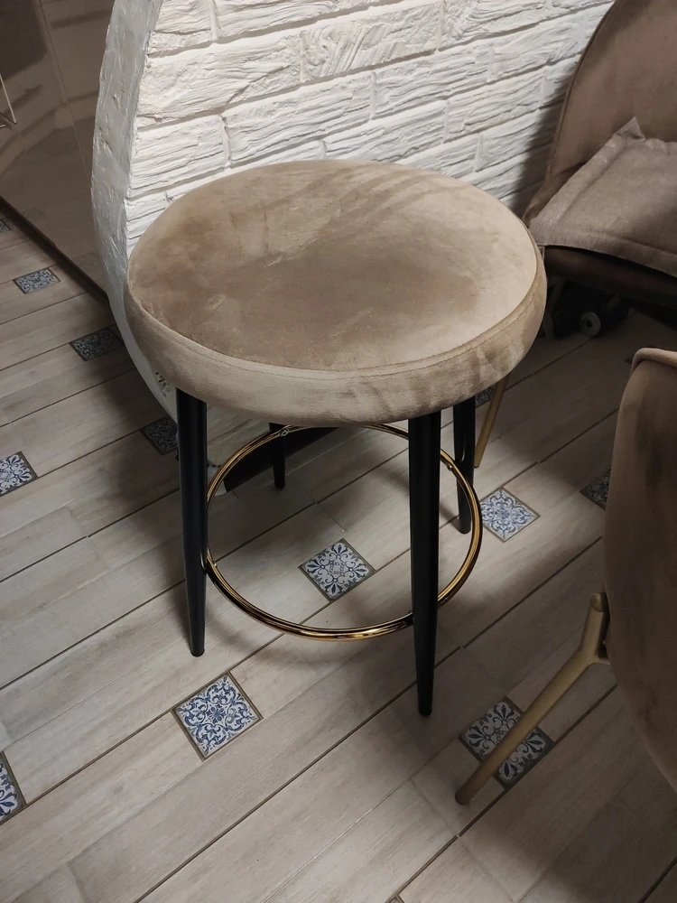 Барный стул Plato black фото покупателя 7