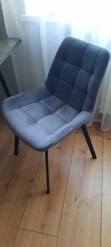 Комплект стульев Стронг 4 шт темно-серый / черный фото покупателя 127