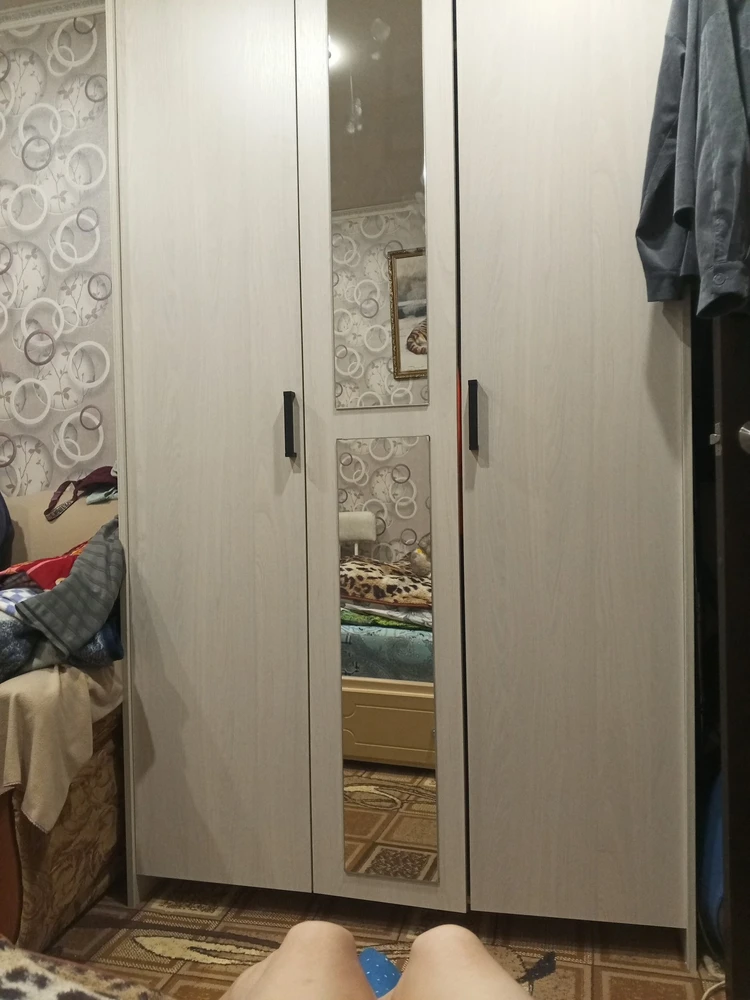 Шкаф Таика ясень анкор светлый фото покупателя 13
