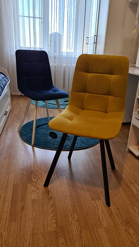 Комплект стульев Чилли 2 шт бежевый / черный фото покупателя 765