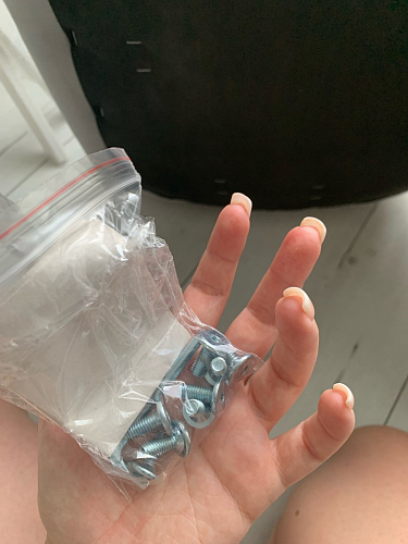 Комплект из "Стул на металлокаркасе Чилли розовый / черный каркас" 2 шт. фото покупателя 722