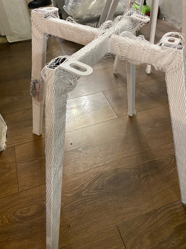 Стул на металлокаркасе Чилли зеленый / белый каркас фото покупателя 655