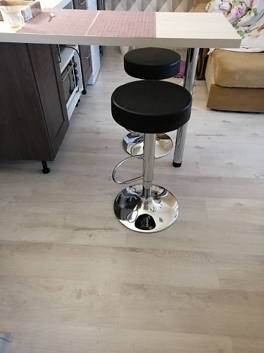 Барный стул Logo черный фото покупателя 3