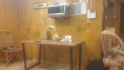 Деревянный стол Лота Лофт 140х80 дуб крафт табачный / черный матовый фото покупателя 4