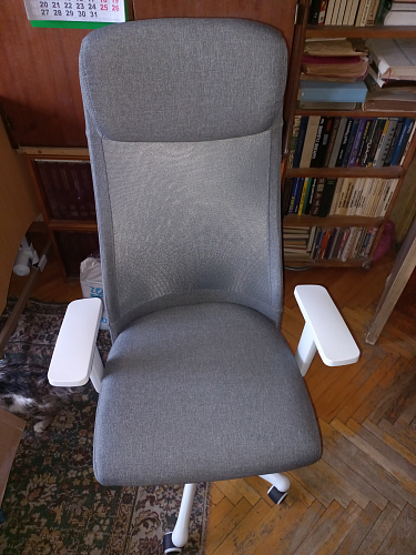 Компьютерное кресло Salta light green / white фото покупателя 27